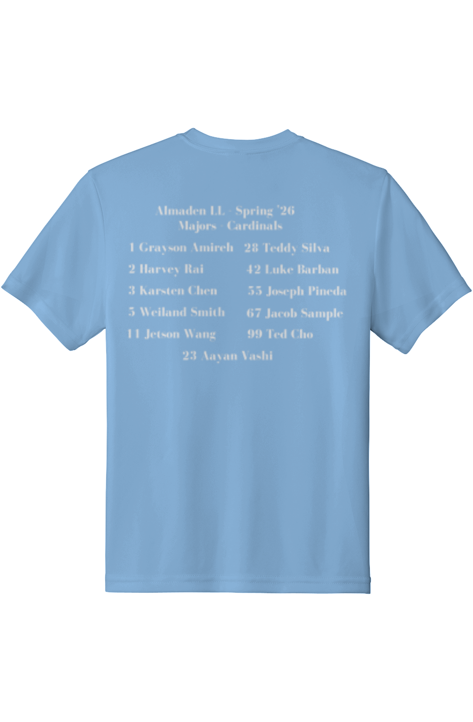 Youth Almaden LL Practice Posicharge Competitor Tee