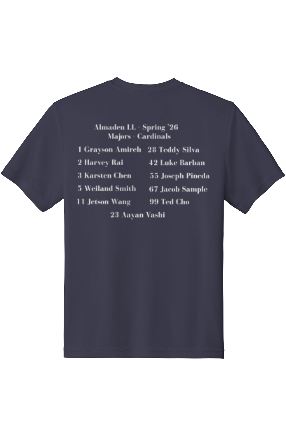 Youth Almaden LL Practice Posicharge Competitor Tee