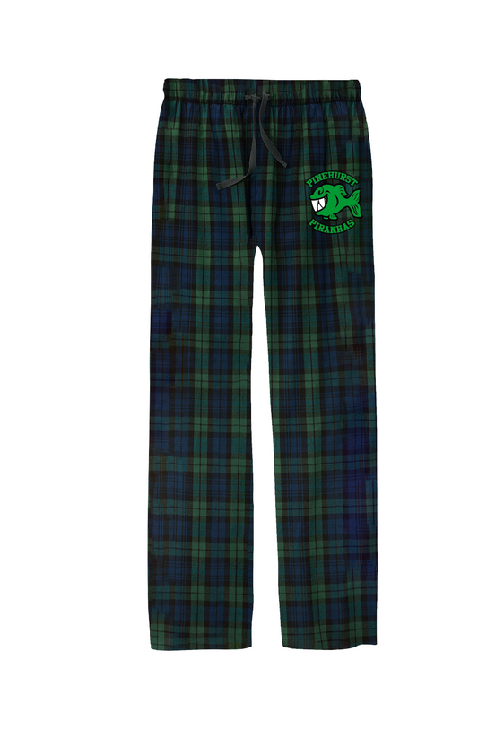 Adult Pinehurst Piranhas Flannel Plaid Pant