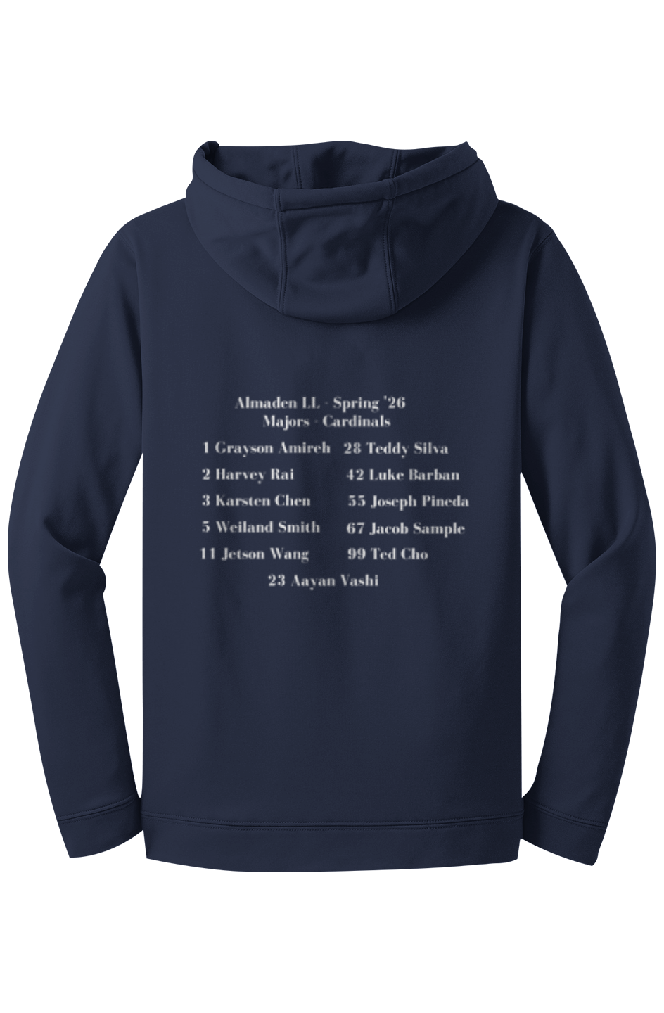 Adult Almaden LL Practice Sport Wick Fleece Hoodie