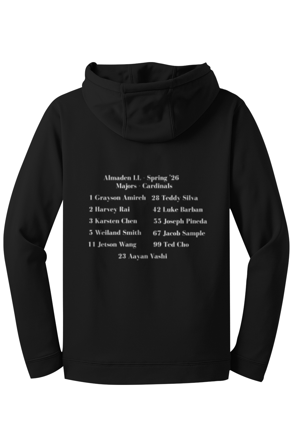 Adult Almaden LL Practice Sport Wick Fleece Hoodie