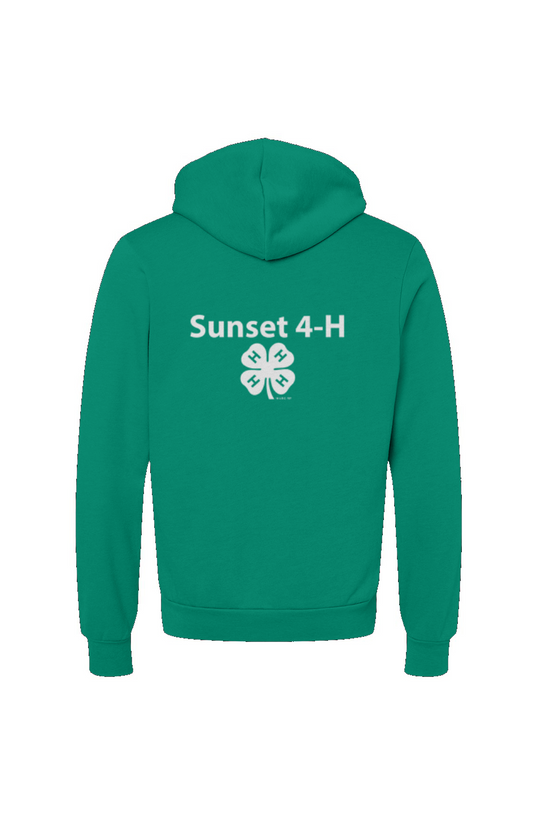 New - Sunset 4-H Adult Unisex Pullover Hoodie