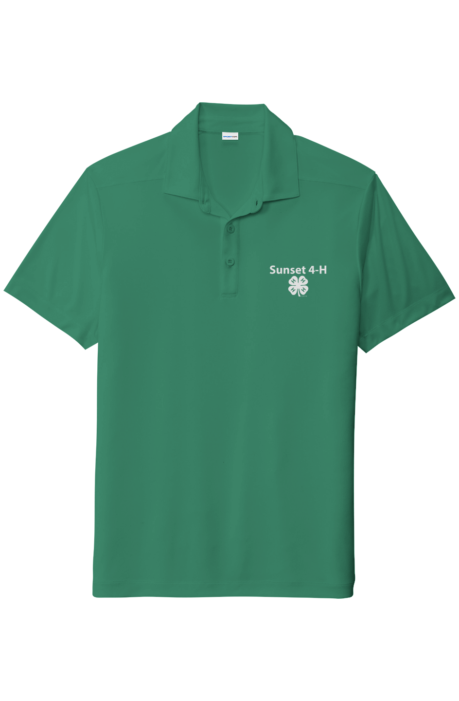 New - Sunset 4-H Adult Posi UV Pro Polo