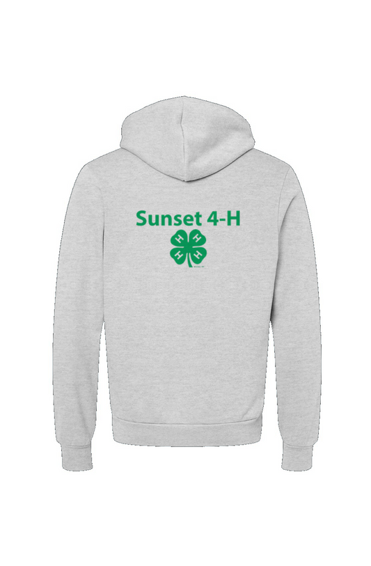 New - Sunset 4-H Adult Unisex Pullover Hoodie