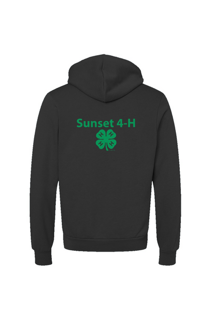 Adult Sunset 4-H Unisex Pullover Hoodie