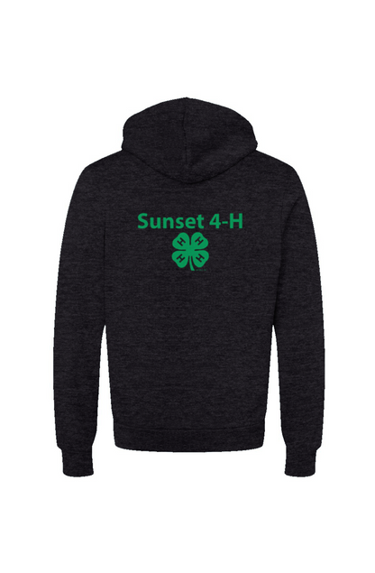 Adult Sunset 4-H Unisex Pullover Hoodie