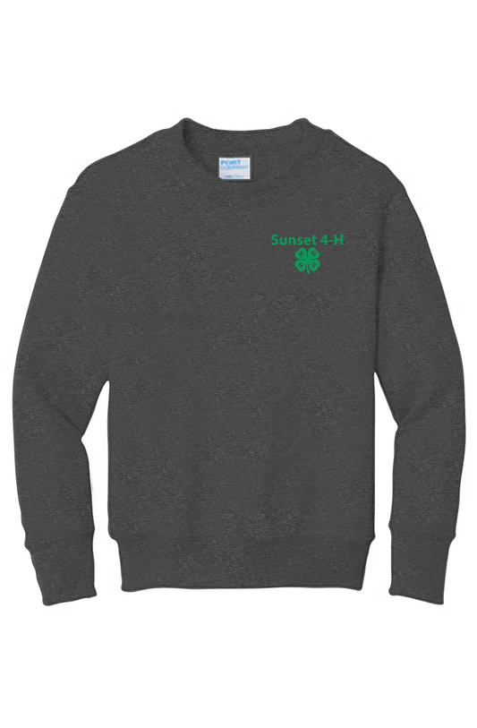 New - Sunset 4-H Youth Fleece Sweatshirt