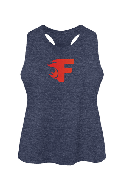 Women's Fuego Racerback Cropped Tank