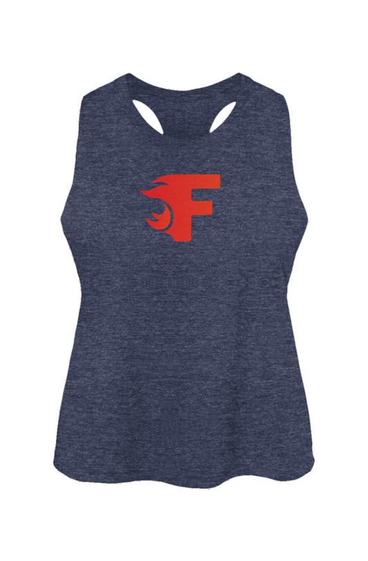 Women's Fuego Racerback Cropped Tank