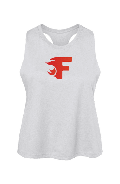 Women's Fuego Racerback Cropped Tank