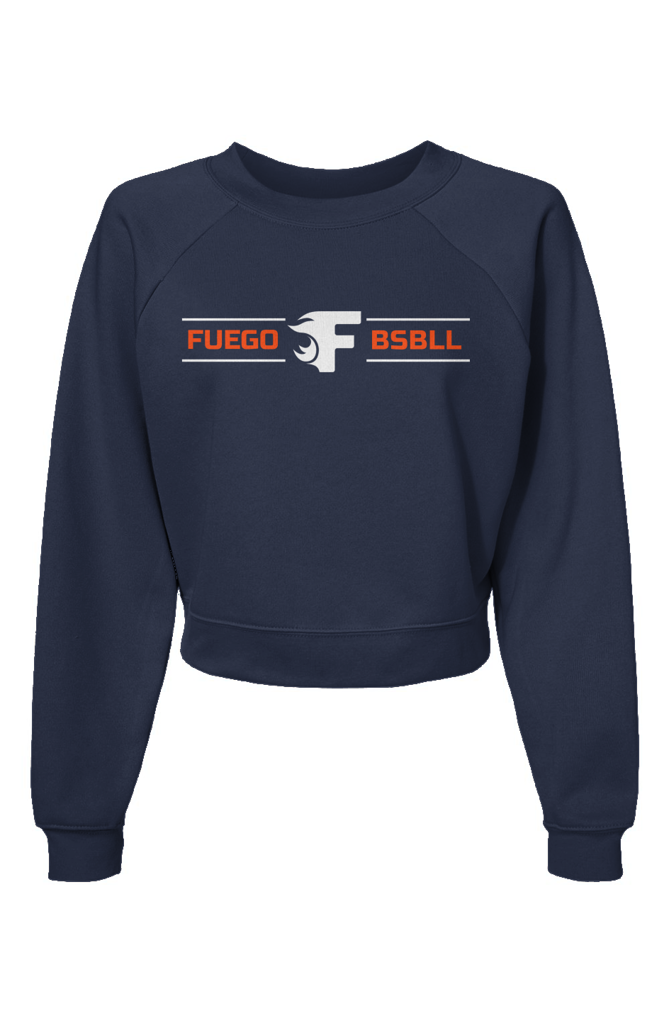 Womens Fuego Raglan Pullover Fleece Sweatshirt