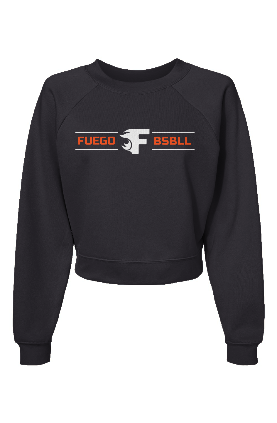 Womens Fuego Raglan Pullover Fleece Sweatshirt