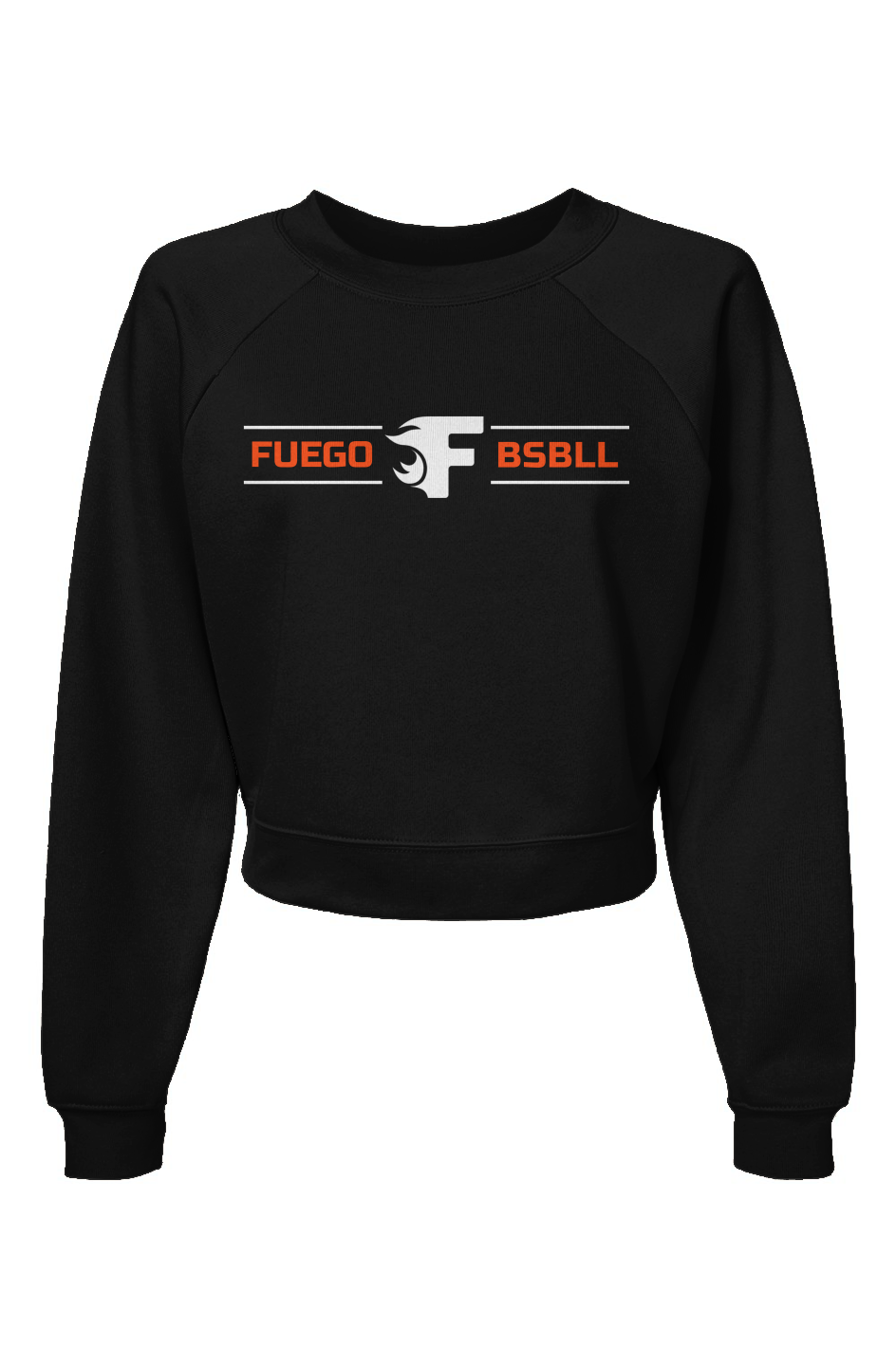 Womens Fuego Raglan Pullover Fleece Sweatshirt