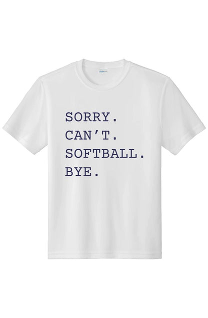 Youth Santa Teresa Softball Sorry (ST) PosiCharge 