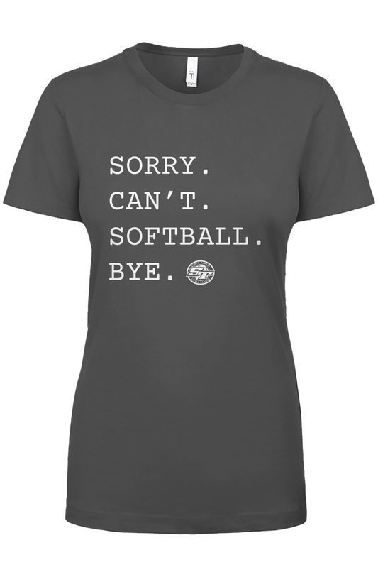 Women's Santa Teresa Softball Sorry (ST) Ideal Cre