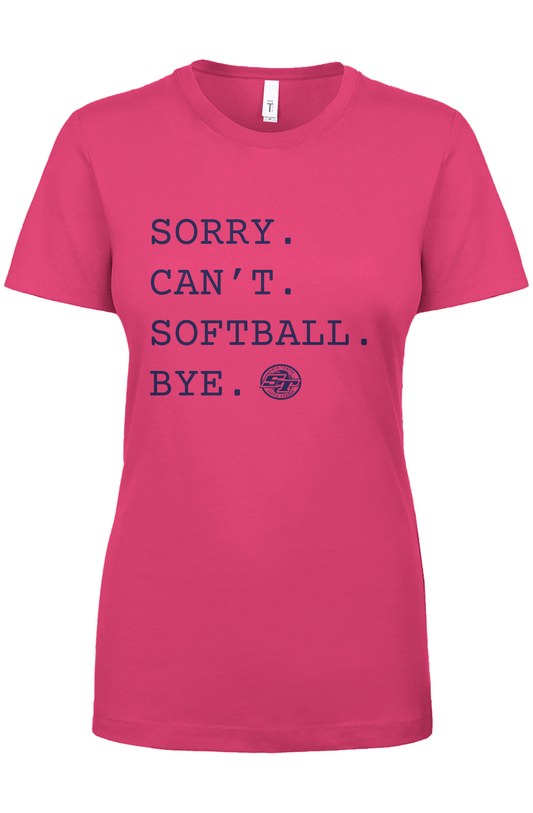Women's Santa Teresa Softball Sorry (ST) Ideal Cre