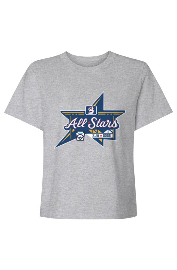 Women’s 2026 All-Stars League Logo Crop Tee