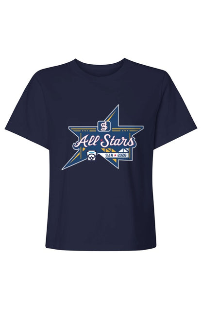 Women’s 2026 All-Stars League Logo Crop Tee