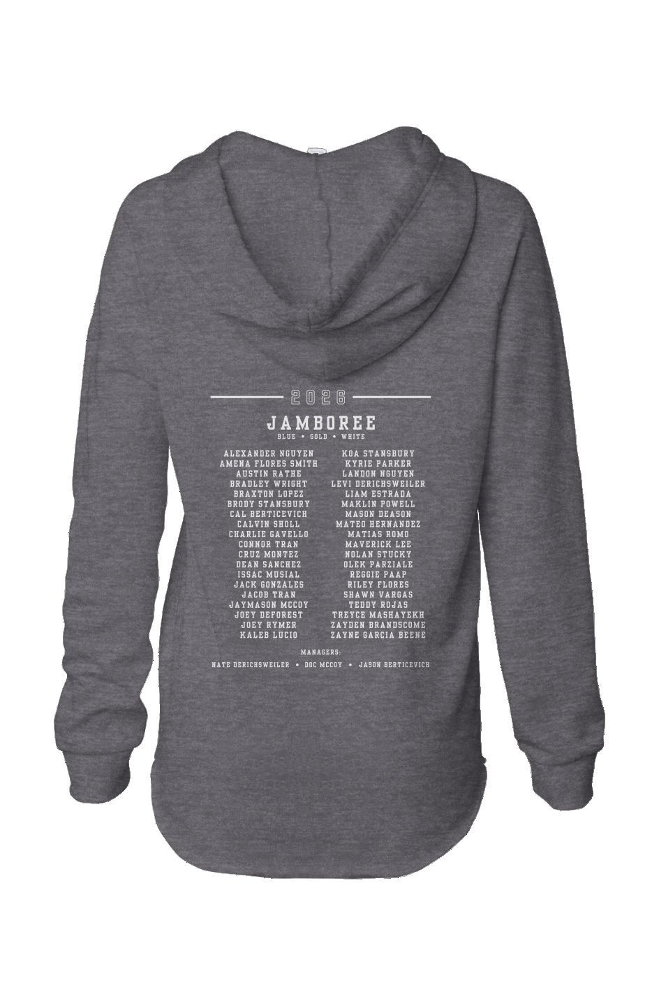 Jamboree Adult 2026 Women's Lightweight Wash Hoode