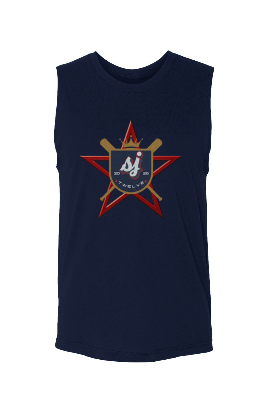 Unisex 2026 12's All-Star Logo Muscle Tank