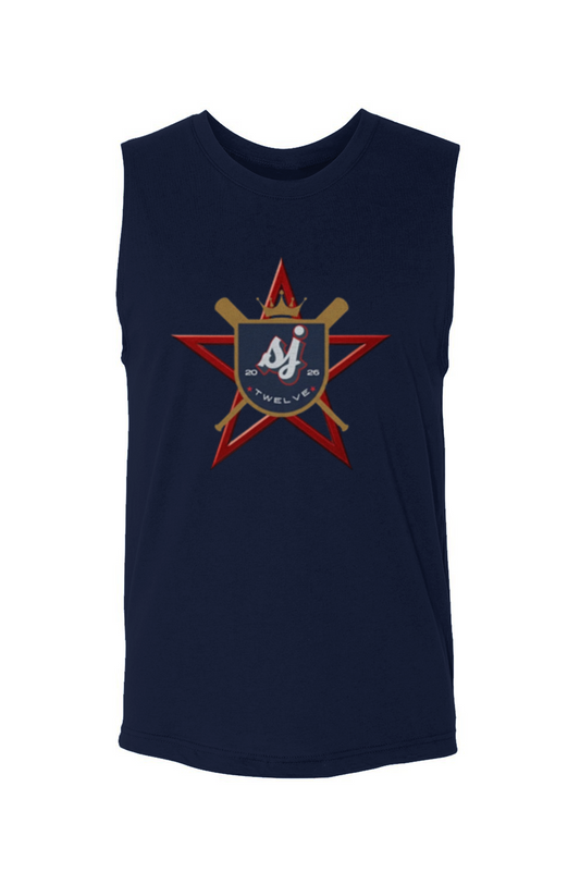 Unisex 2026 12's All-Star Logo Muscle Tank