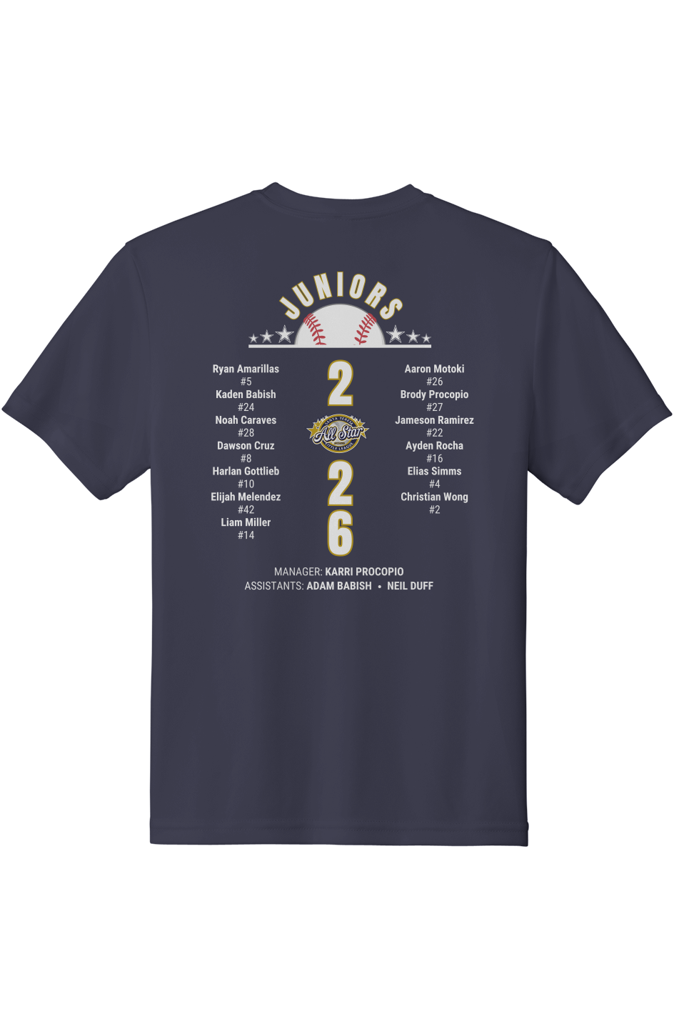 Jr Fan Youth All-Star 2026 PosiCharge Competitor T