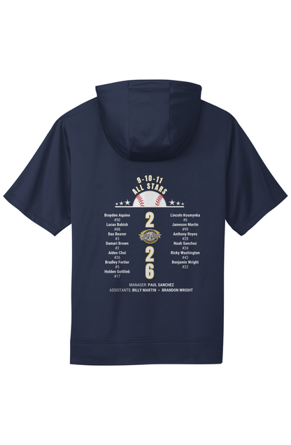 11 fan adult all-star 2026 sport wick short sleeve