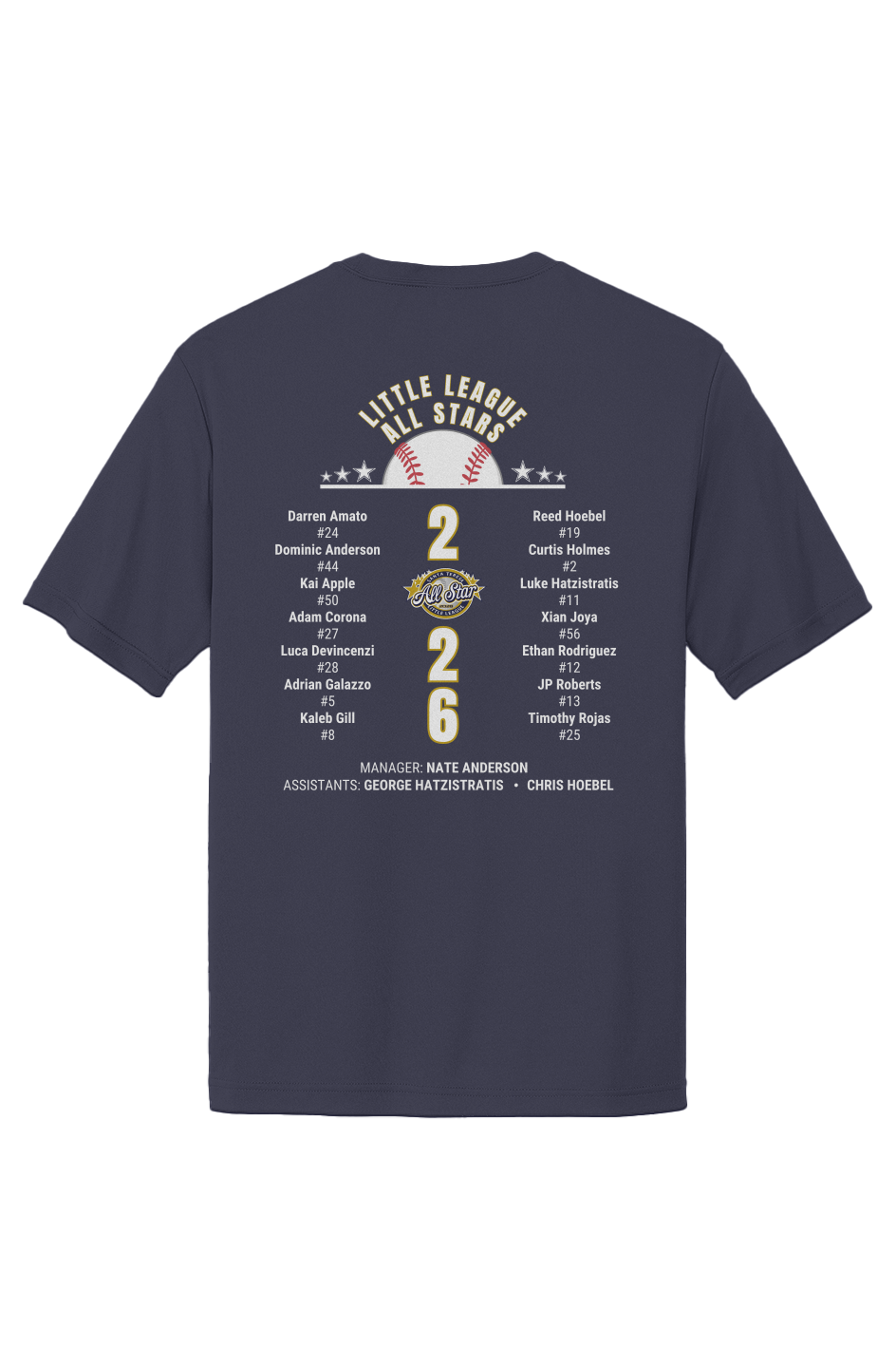12 fan adult All-Star 2026 Sport-Tek Competitor