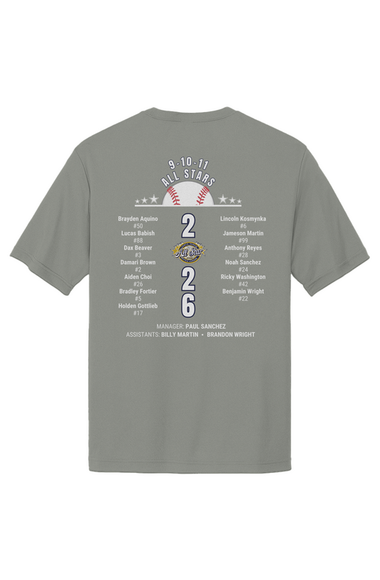 11 fan adult All-Star 2026 Sport-Tek Competitor T