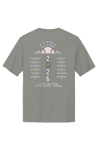 (New) 10gold squad adult All-Star 2026 Sport-Tek C