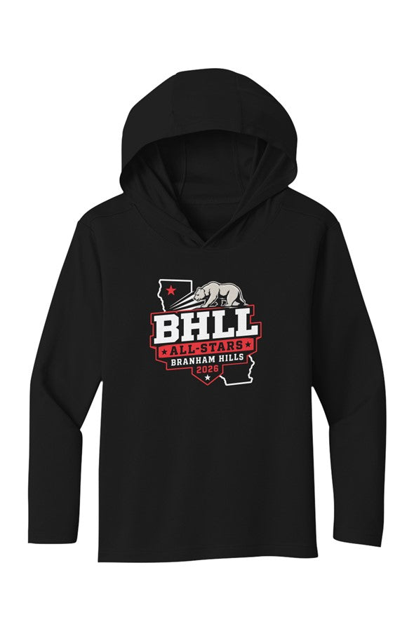 26All-Star Cali Bear Logo Youth Posi UV Pro Hoodie