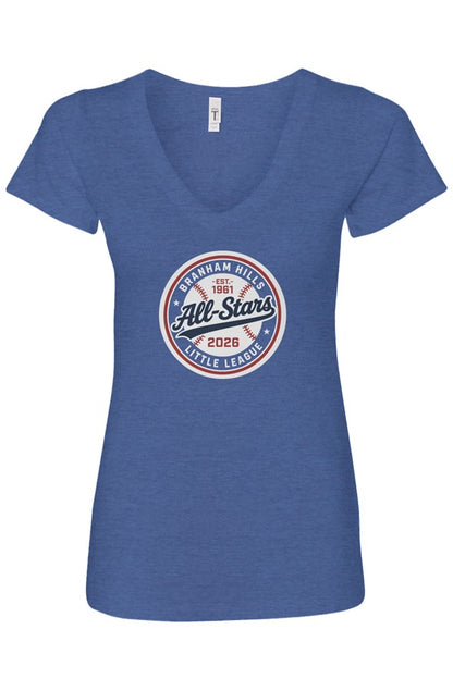 26All-Star Circle Logo Womens Ideal V-Neck