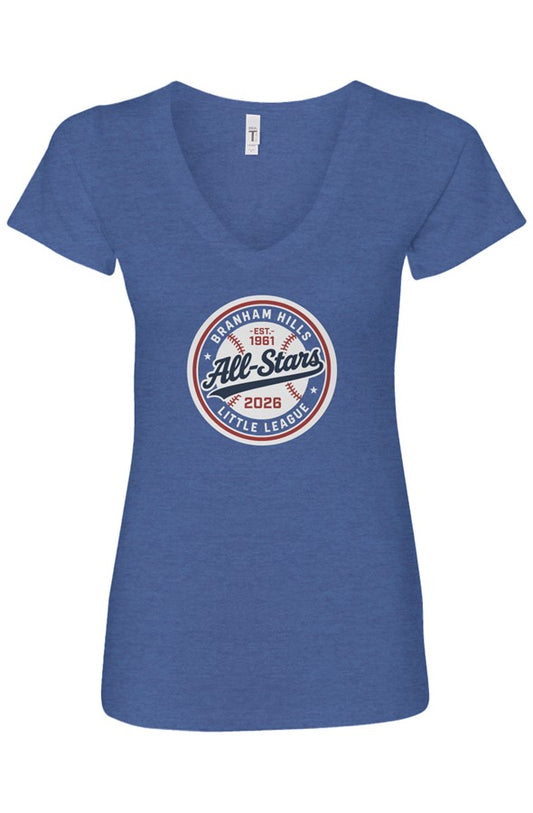 26All-Star Circle Logo Womens Ideal V-Neck