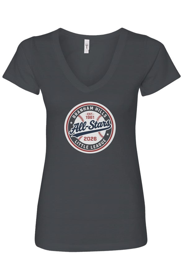 26All-Star Circle Logo Womens Ideal V-Neck