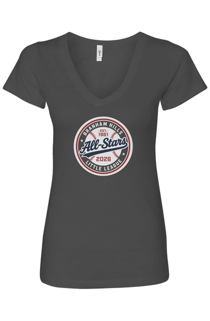 26All-Star Circle Logo Womens Ideal V-Neck