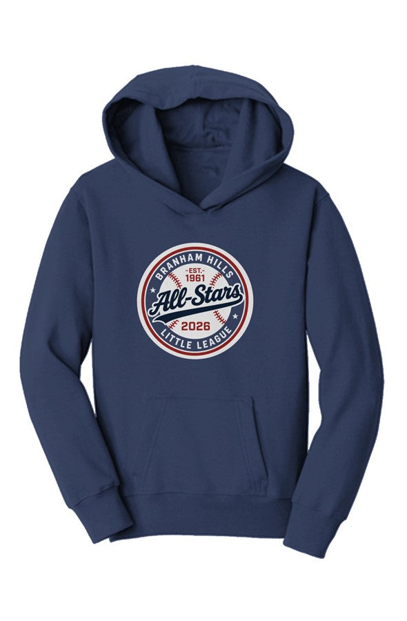 26All-Star Circle Logo Youth Fleece Pullover Sweat