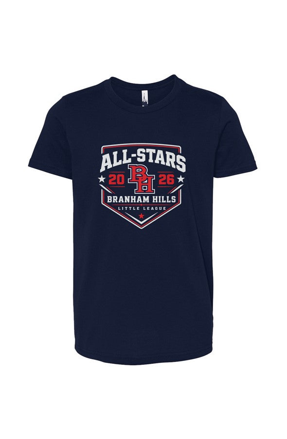 26All-Star MAIN Logo Youth Shirt Youth Jersey Tee
