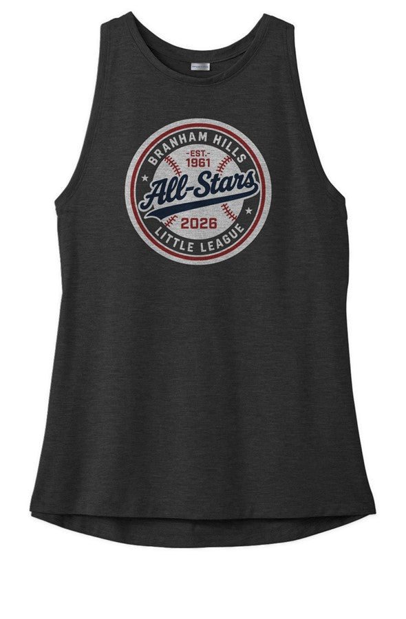 26All-Star Circle Logo Ladies Tri-Blend Wicking Ta