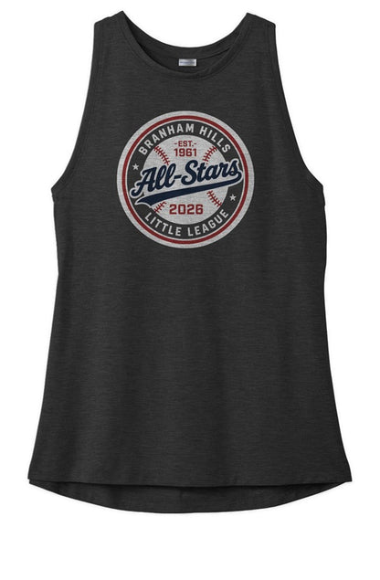 26All-Star Circle Logo Ladies Tri-Blend Wicking Ta