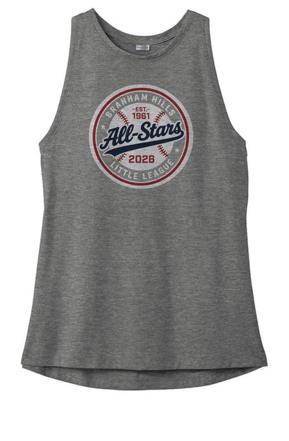 26All-Star Circle Logo Ladies Tri-Blend Wicking Ta