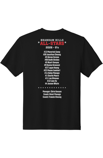 9s Player Names 26All-Star Main Logo Youth PosiCharge Competitor Tee