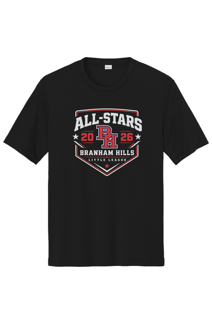 9s Player Names 26All-Star Main Logo Adult Sport-tek Competitor Tee