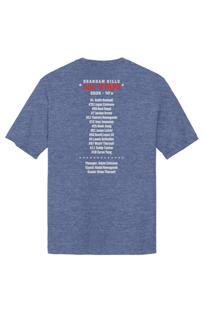 10s Player Names 26All-Star Main Logo Adult  Sport-tek Competitor Tee
