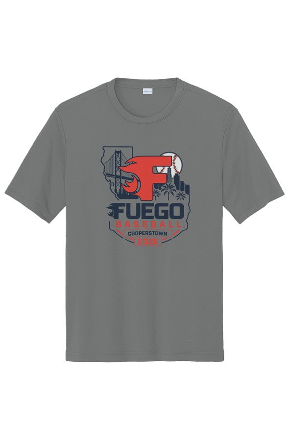 adult 2026 cooperstown 1 Sport-Tek Competitor Tee