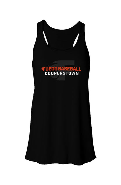 Womens 2026 Cooperstown 1 Flowy Racerback Tank