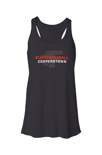 Womens 2026 Cooperstown 1 Flowy Racerback Tank