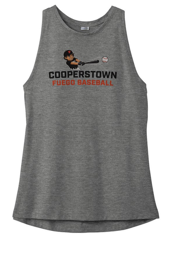 Ladies 2026 Cooperstown 4 Tri-Blend Wicking Tank